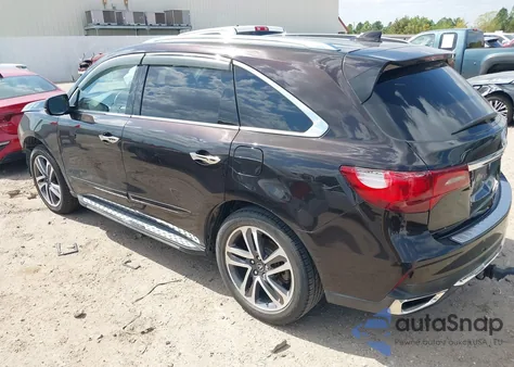 2018 Acura Mdx Advance Package из США, поврежденный, VIN 5J8YD3H82JL001655